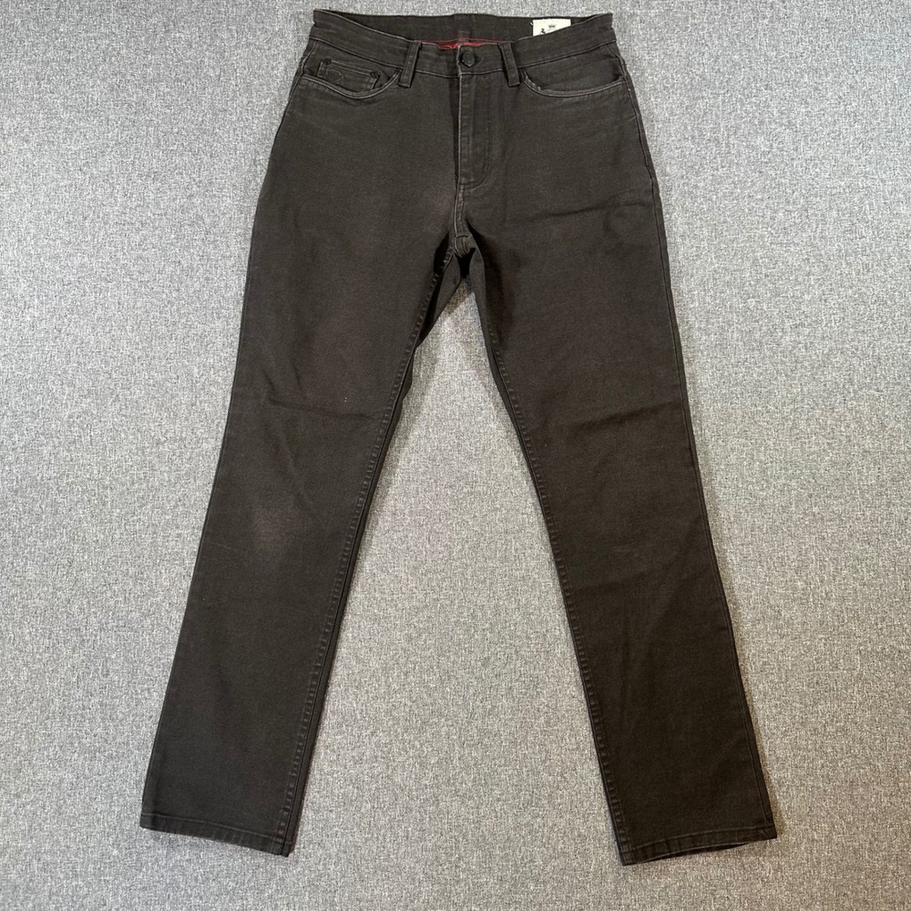 English Laundry Mens Jeans 30x32 Slim‎ Straight Leg Black Denim Pants 30x32